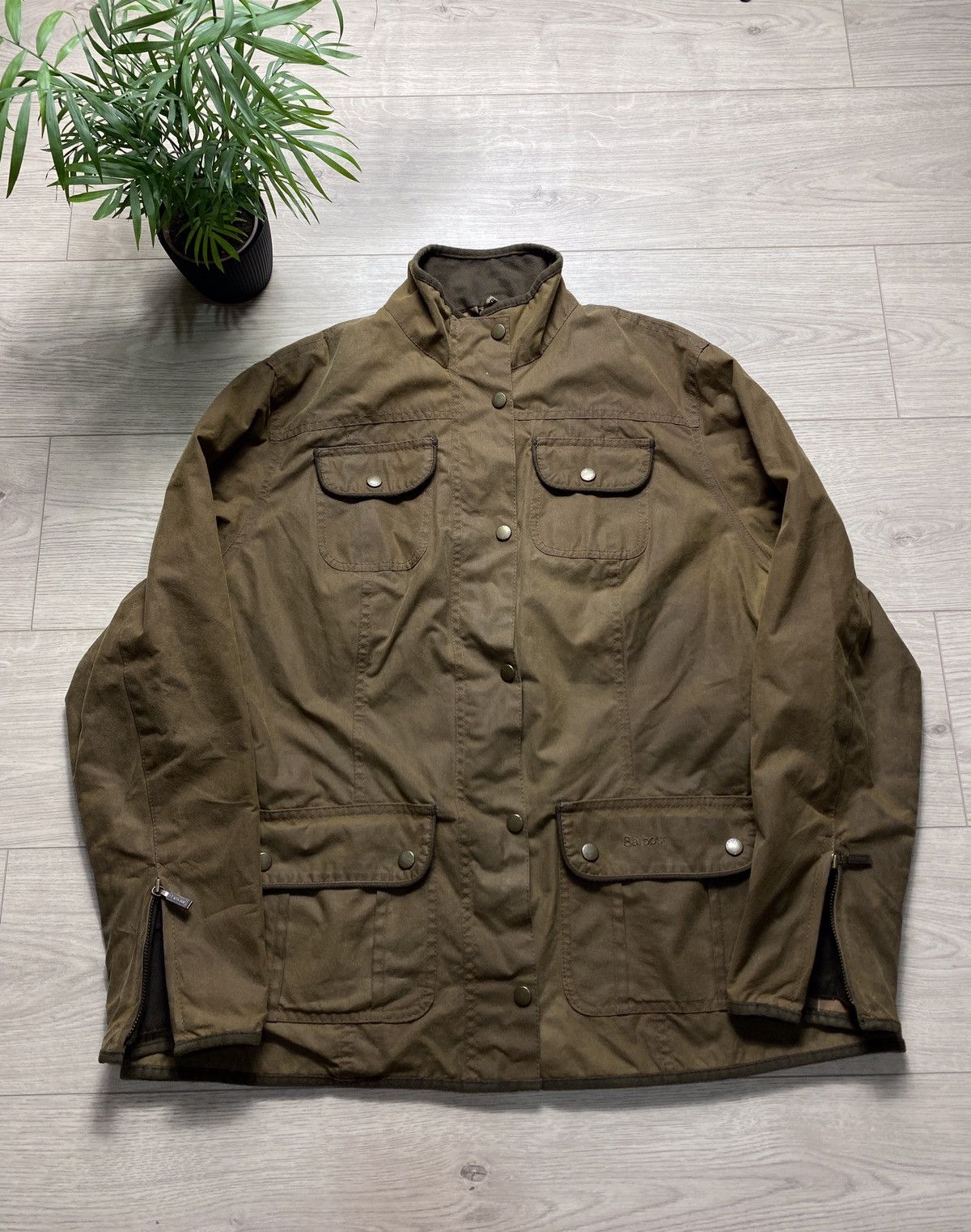 Barbour × Vintage × Wax London Vintage Barbour Beaufort Waxed