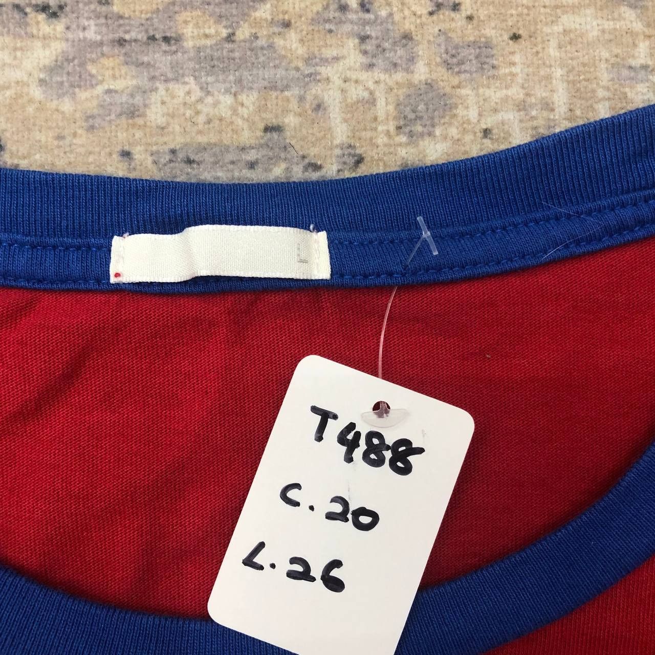 Japanese Brand T488 HONDA LOGO TEE Size US M / EU 48-50 / 2 - 6 Thumbnail