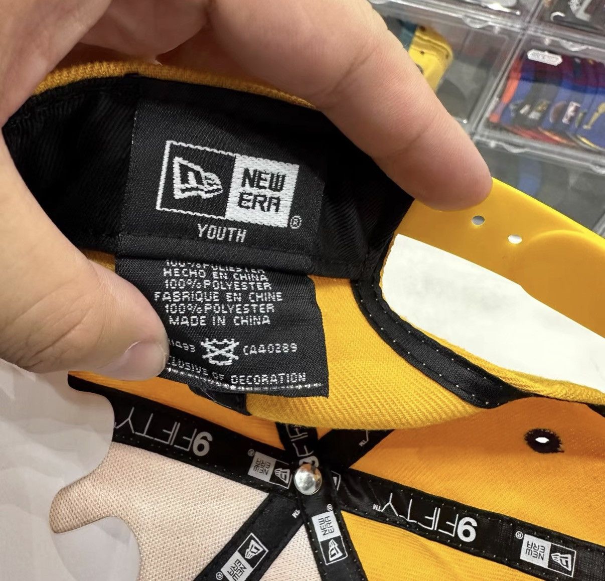 New Era New Era × X-GIRL Lakers Colorway Flat Brim Baseball Cap J32 Size ONE SIZE - 5 Thumbnail