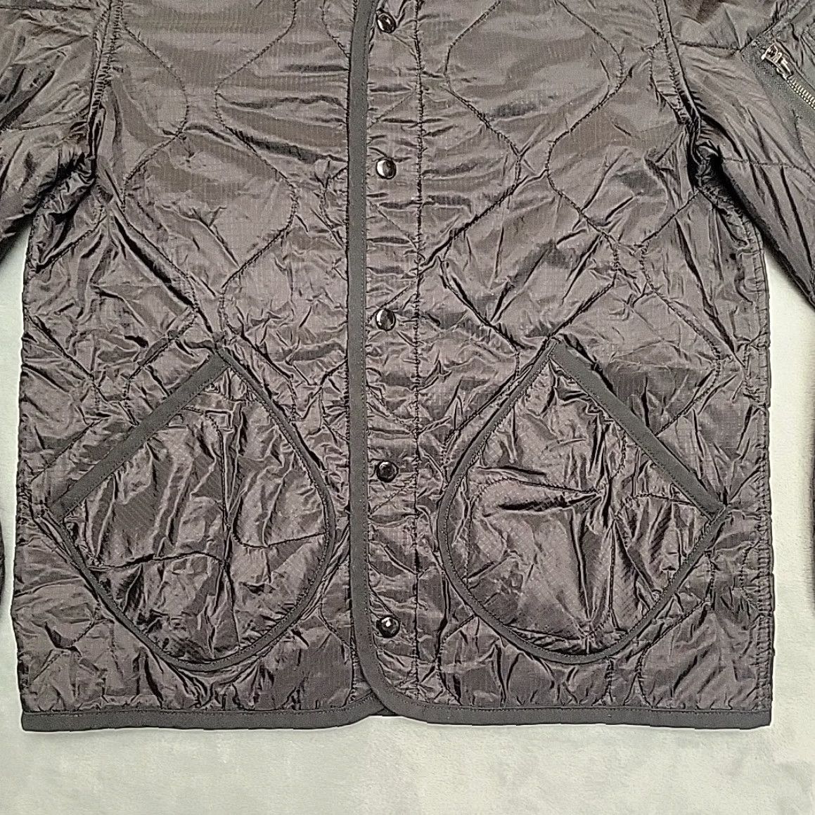 Alpha Industries Alpha Industries Jacket Mens M Black Quilted ALS Liner Military Style Bomber Size US M / EU 48-50 / 2 - 2 Thumbnail