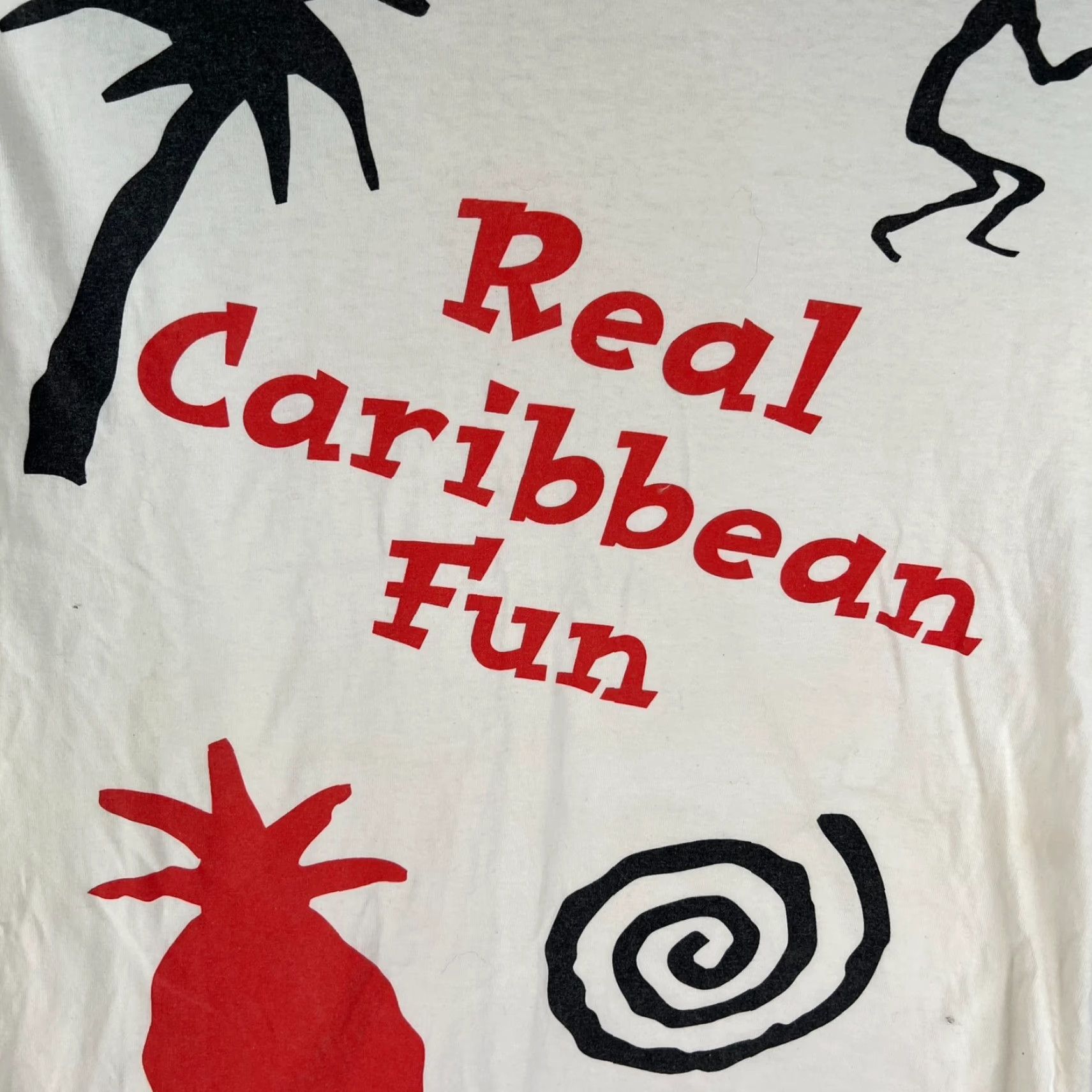 Vintage Malibu Graphic T-Shirt Adult Large White Beach Theme Mens Size US L / EU 52-54 / 3 - 2 Thumbnail