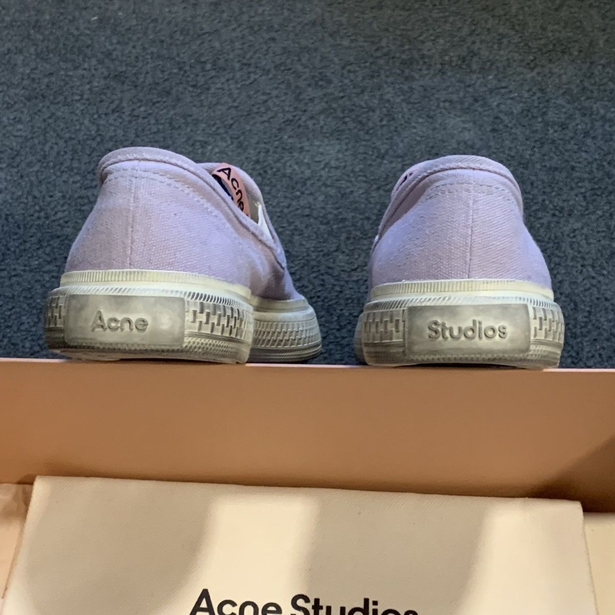 Acne Studios ACNE STUDIOS WOMENS BALLOW TUMBLED SLIP ON SNEAKERS Size US 7 / IT 37 - 5 Thumbnail