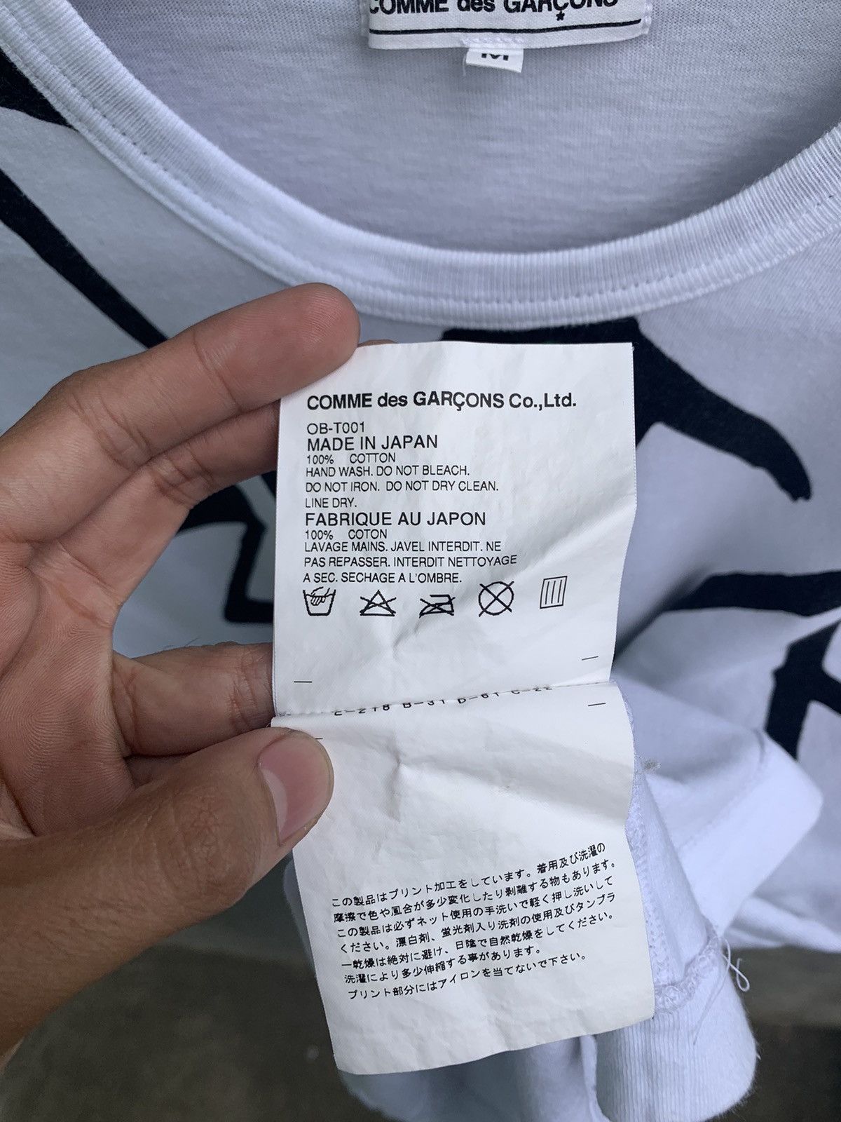 Comme des Garcons AW08 “Neck Tie” Tee Size US M / EU 48-50 / 2 - 9 Thumbnail