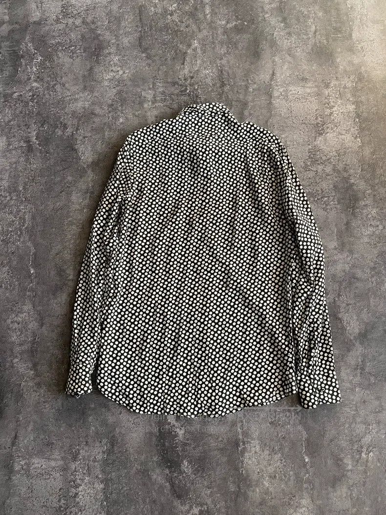 Saint Laurent Paris Saint Laurent Paris Large Polka Dot Silk Shirt Size XS / US 0-2 / IT 36-38 - 2 Thumbnail