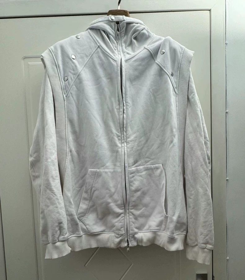 Walter Van Beirendonck walter van beirendonck 22FW show style White zipper hoodie Size US XL / EU 56 / 4 - 1 Thumbnail