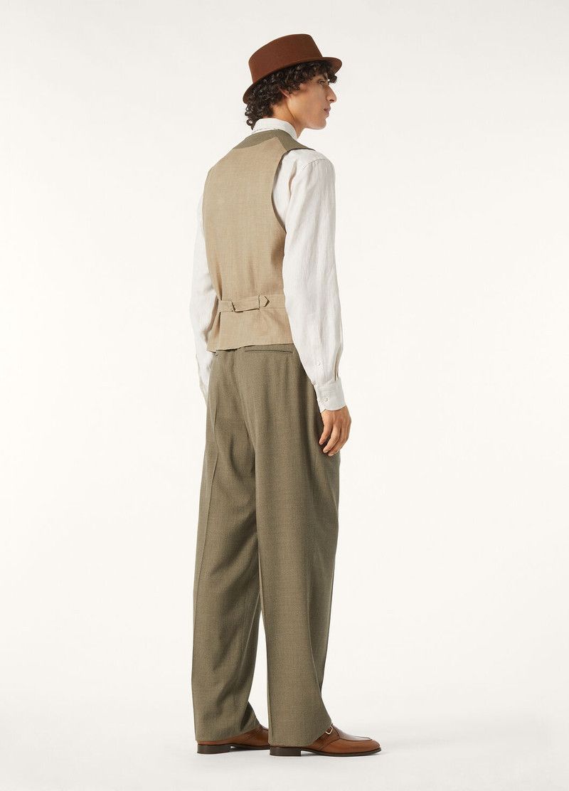 Loro Piana o1srvl11e0426 FAP3184 Joetsu Pant in Khaki Size US 34 / EU 50 - 5 Thumbnail