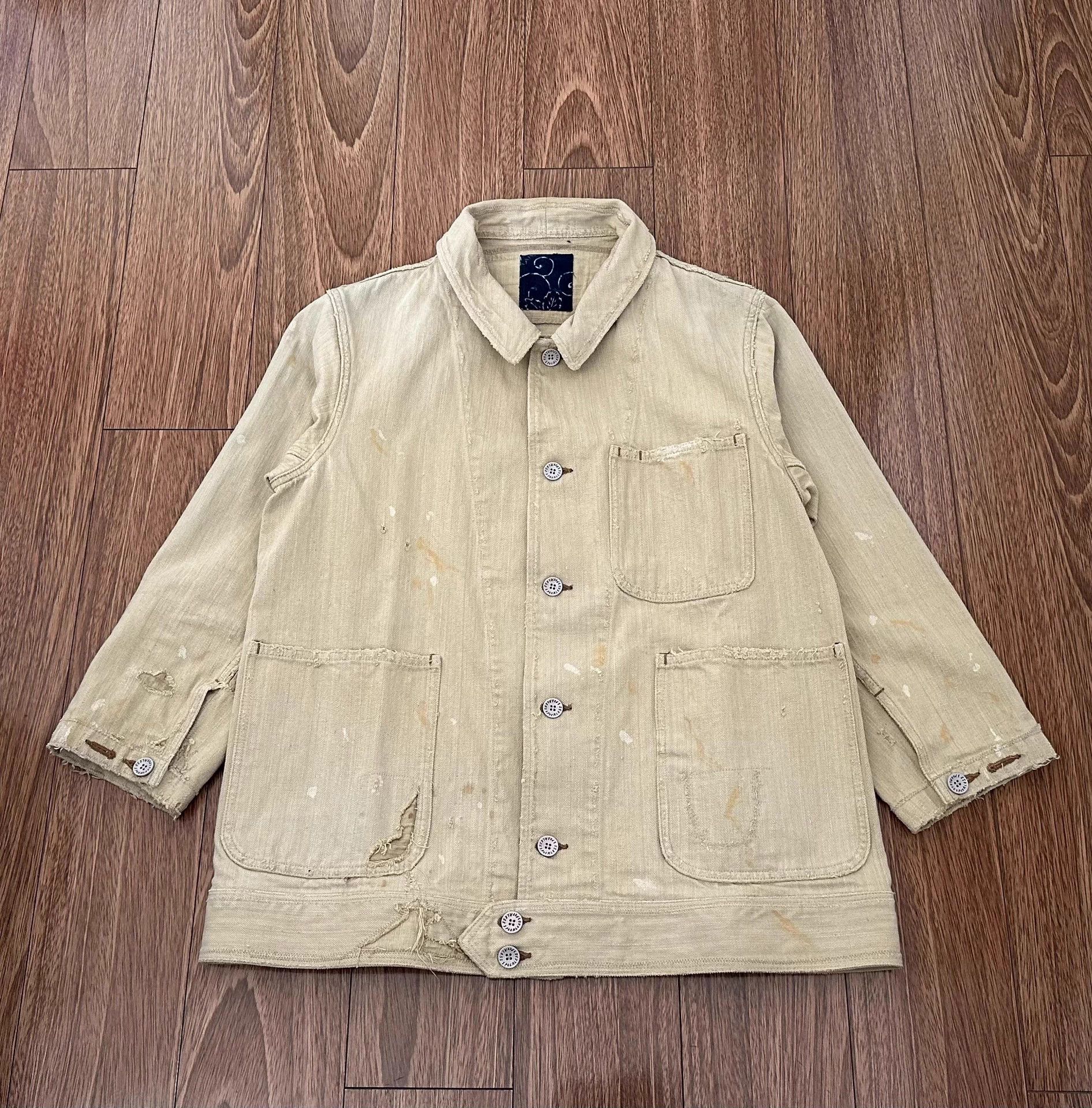 Visvim VISVIM ICT BENNY JKT Crash Oily Distressed Size 3 Size US L / EU 52-54 / 3 - 1 Thumbnail