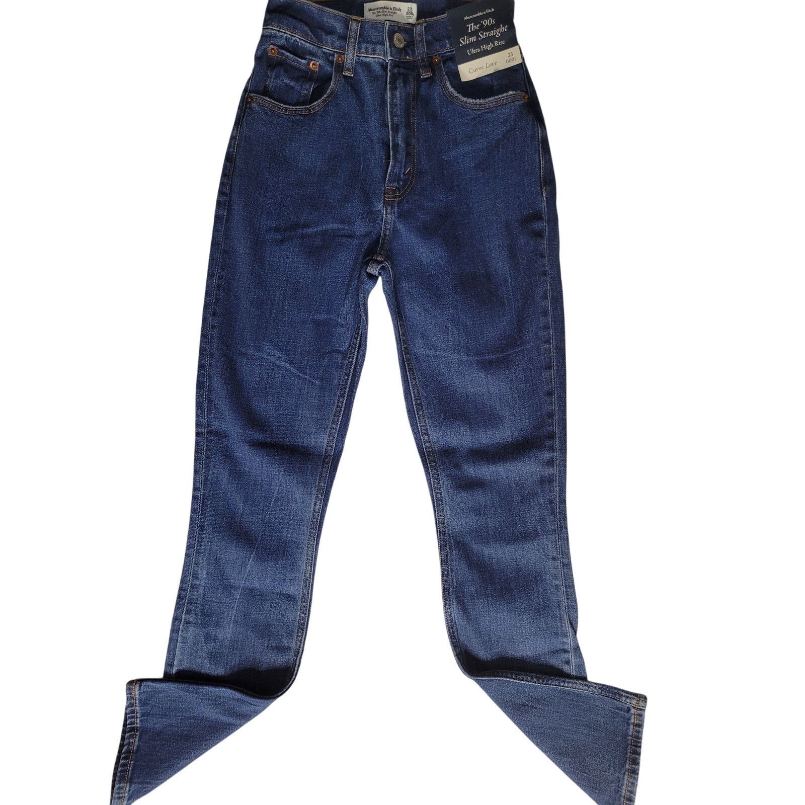 Abercrombie & Fitch Abercrombie & Fitch Jeans 90's Slim Straight 24W/28L NWT Size 24" / US 00 / IT 34 - 1 Thumbnail