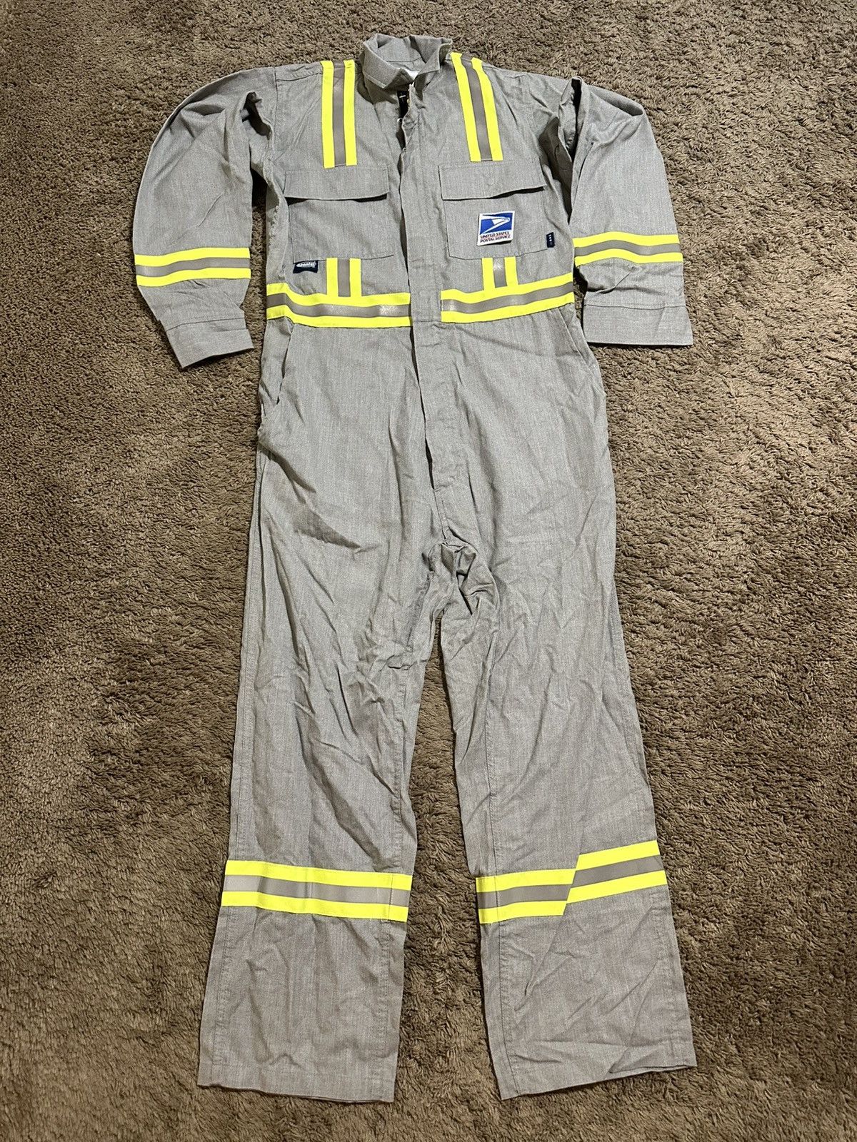 Anti Social Social Club Vintage USPS Mailman “reflective” coveralls 00s size small Size US S / EU 44-46 / 1 - 1 Thumbnail