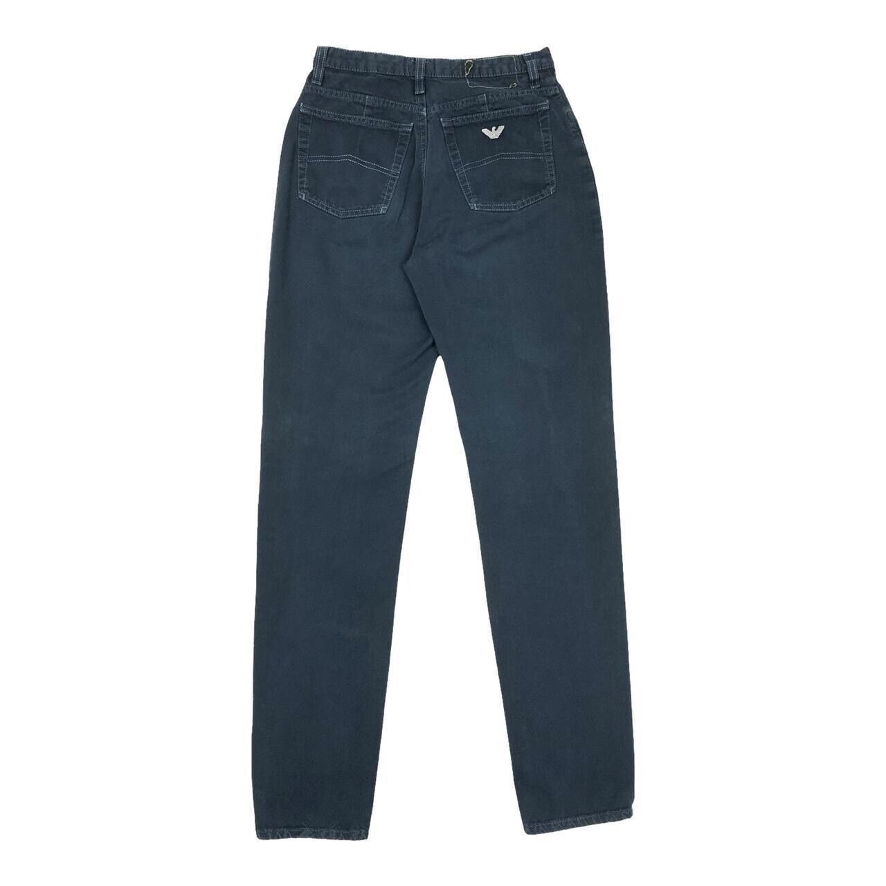 Armani Armani Jeans Vintage Straight Fit pants Navy Womens W25” Size 25" / US 0 / IT 36 - 1 Thumbnail