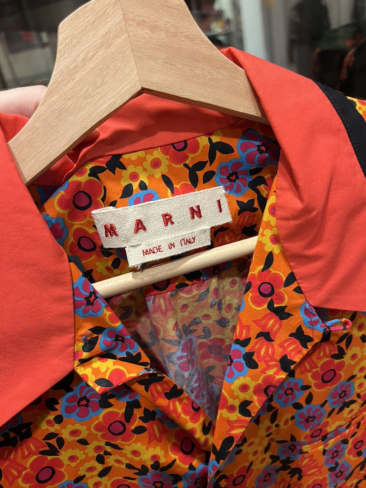 Marni Marni floral button up bowling shirt Size US M / EU 48-50 / 2 - 3 Thumbnail