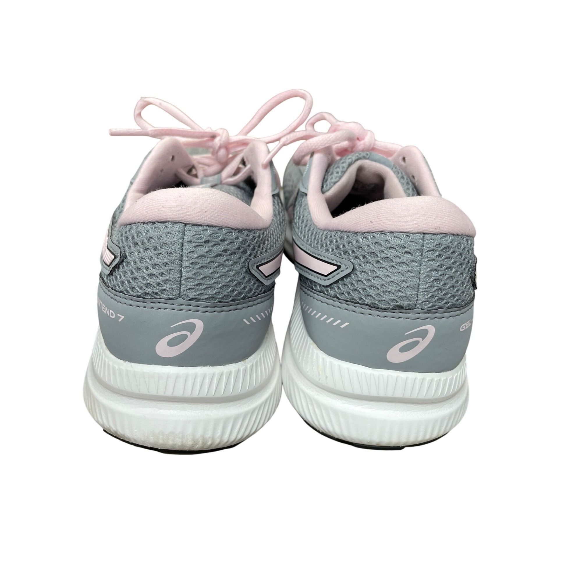 Asics Asics Gel-Contend 7 Mens gray white Sneakers Size 9.5 SKU 9 Size US 9.5 / EU 42-43 - 10 Thumbnail