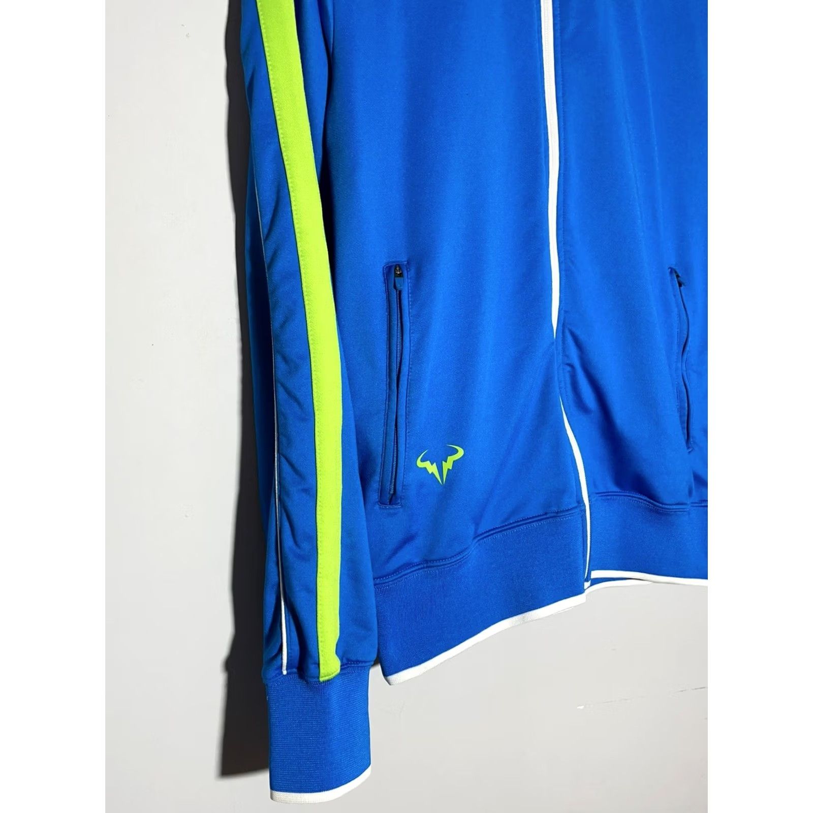 Nike Nike Rafael Nadal 2012 Australian Open Track Jacket - Men’s Blue, Long Sleeve, 1/2 Zip, 1/4 Zip, All Seasons, Polyester, S Size US S / EU 44-46 / 1 - 3 Thumbnail