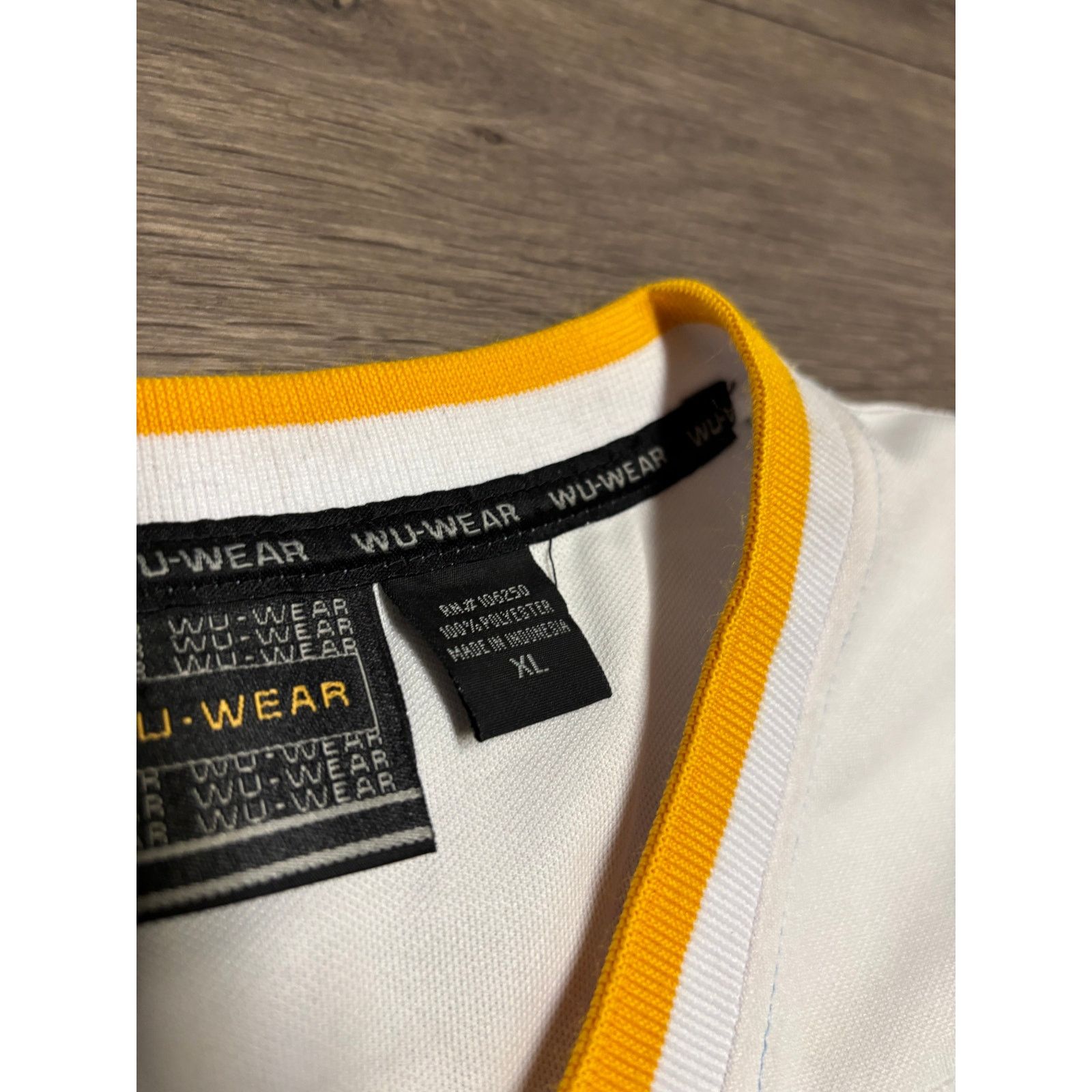 Vintage × Wu-Tang Clan Vintage Wu Wear Football Jersey #36 Chambers Sz XL Blue Size US XL / EU 56 / 4 - 4 Thumbnail