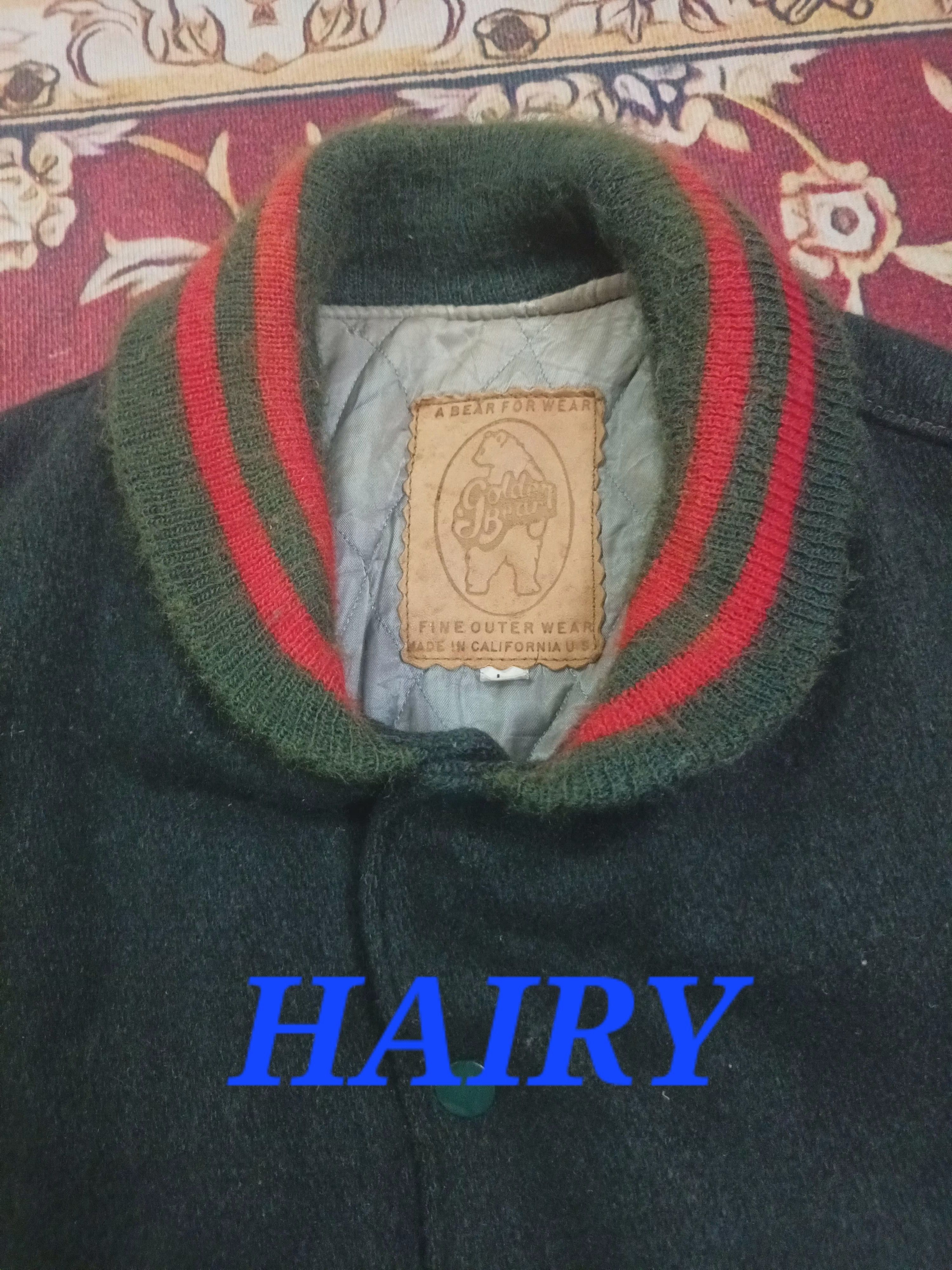 Golden Bear 🔥 GOLDEN BEAR VARSITY JACKET 🔥 Size US L / EU 52-54 / 3 - 6 Thumbnail
