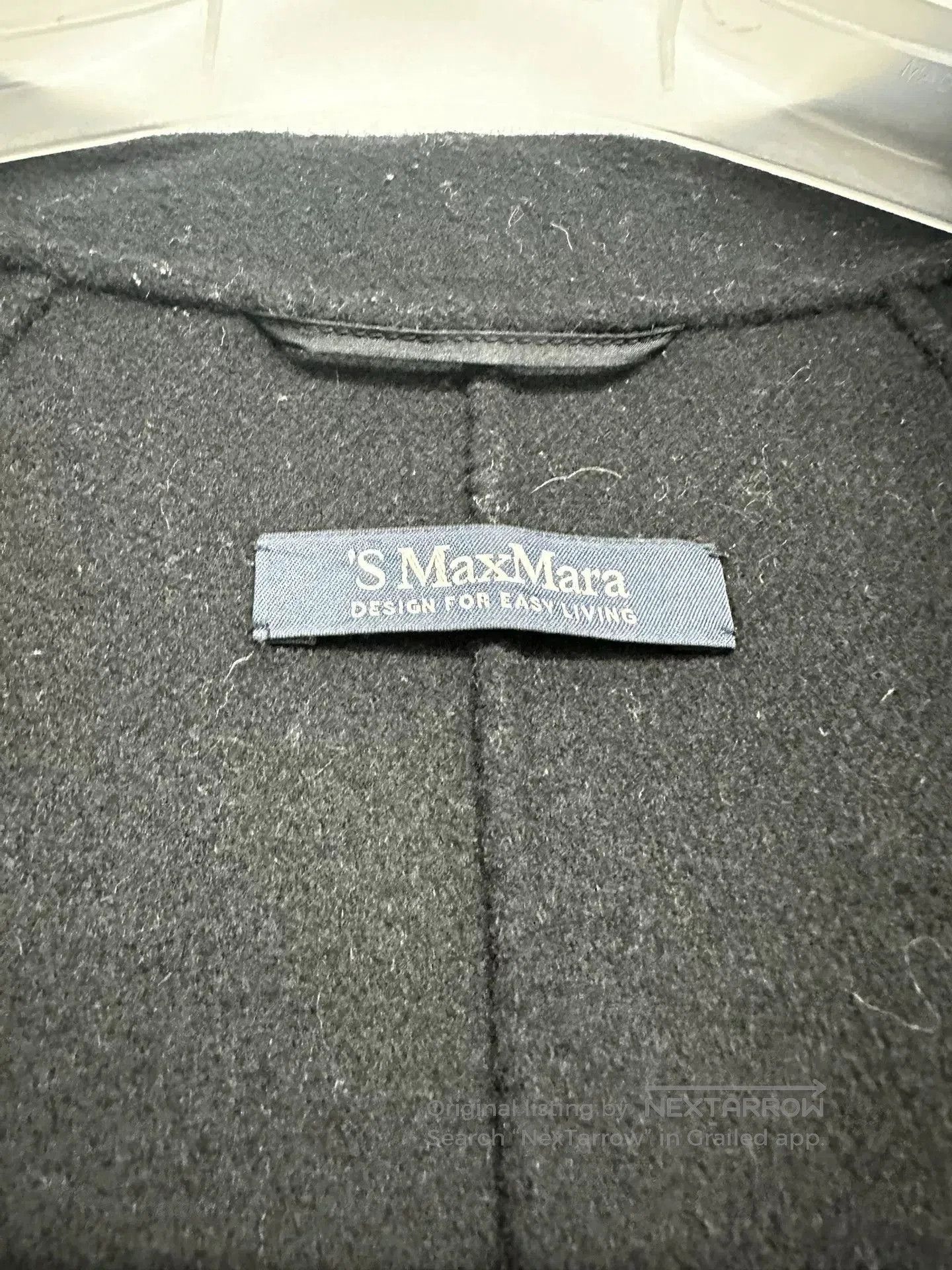 Max Mara Max Mara F36 Wool Coat 88cm. Size XS / US 0-2 / IT 36-38 - 5 Thumbnail
