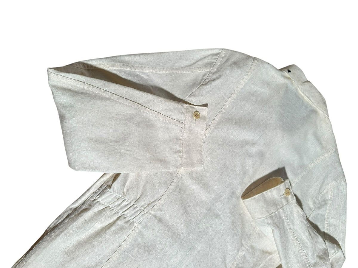 Comme des Garcons Homme Plus COMME des GARÇONS HOMME PLUS AW 2004 Ivory Hemp Work Jacket Size US M / EU 48-50 / 2 - 4 Thumbnail
