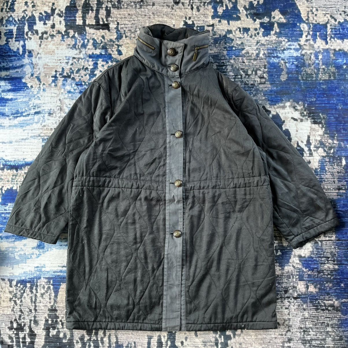 Burberry × Burberry Prorsum × Vintage Vintage Burberrys Button Up Puff Jacket 90s Size US XL / EU 56 / 4 - 1 Thumbnail