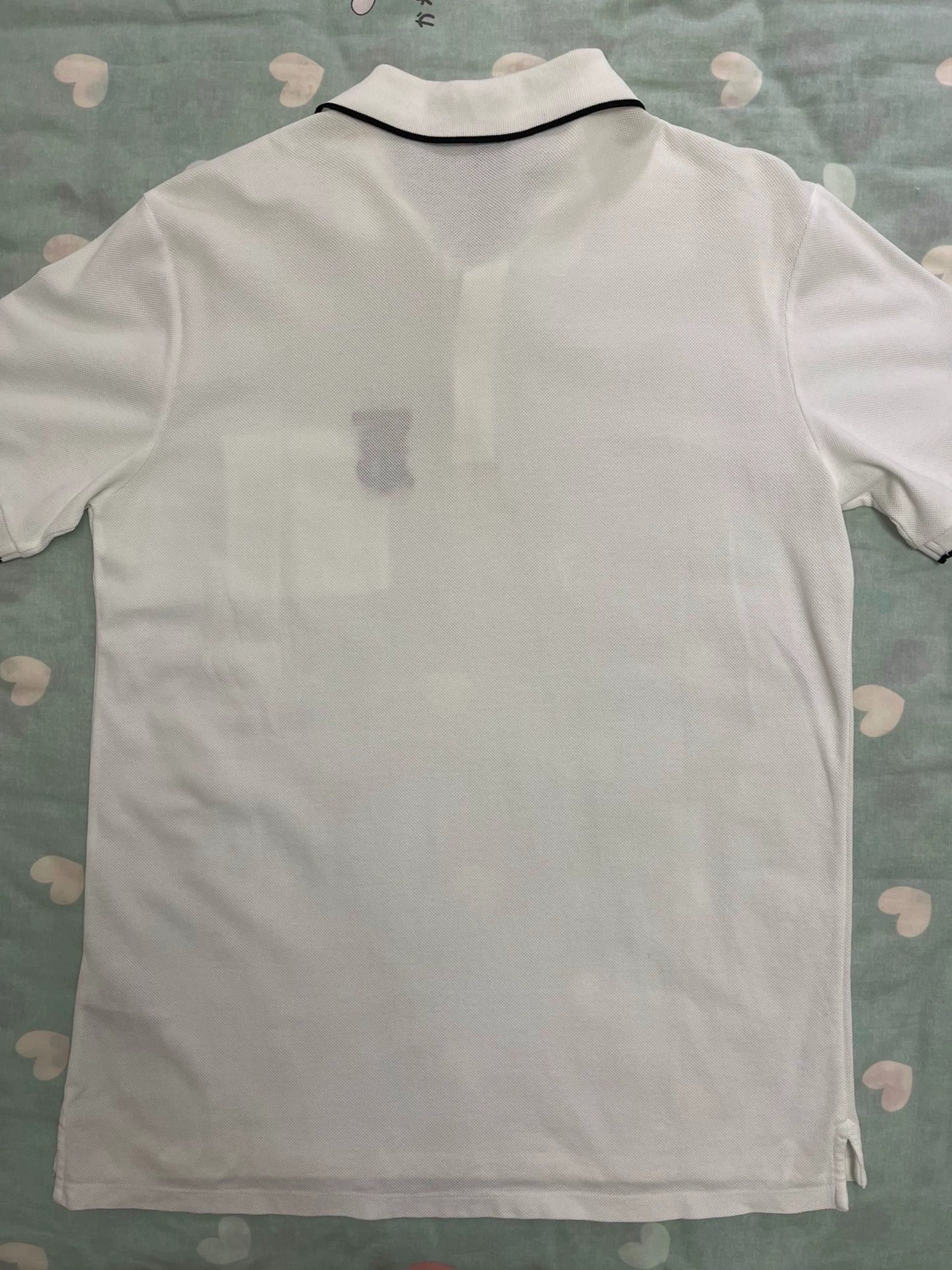Burberry Burberry White Polo Shirt Men's M Size US M / EU 48-50 / 2 - 2 Thumbnail