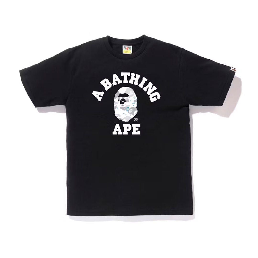 Bape Space Camo College Tee Black Size US XXL / EU 58 / 5 - 1 Preview