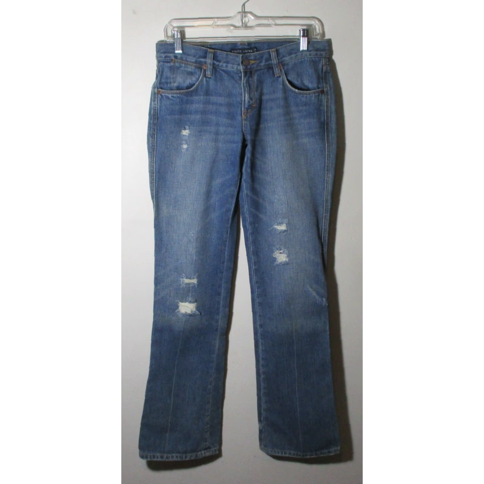 Ralph Lauren RALPH LAUREN Jeans Boot Denim Women's Size 28 32 Long Blue Size 24" / US 00 / IT 34 - 2 Thumbnail