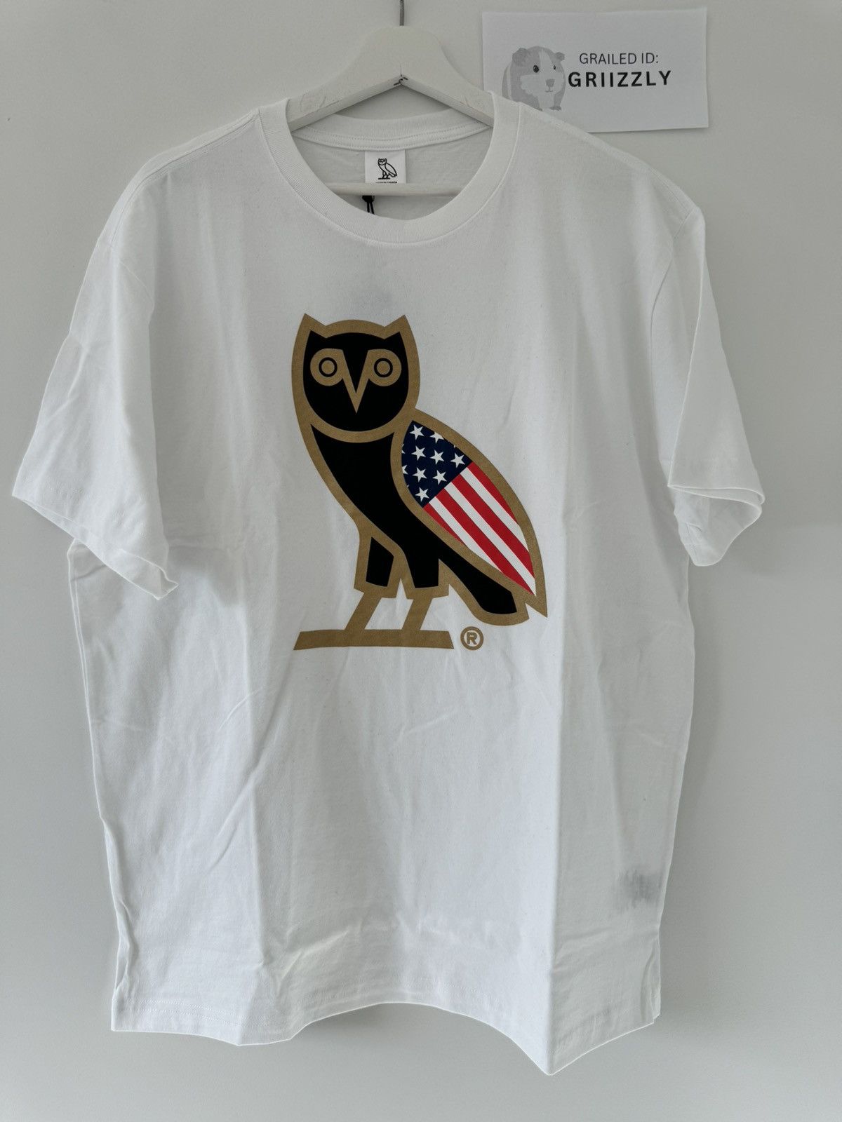 Drake OVO OG OWL USA TEE- L🦉🇺🇸 Size US L / EU 52-54 / 3 - 2 Thumbnail