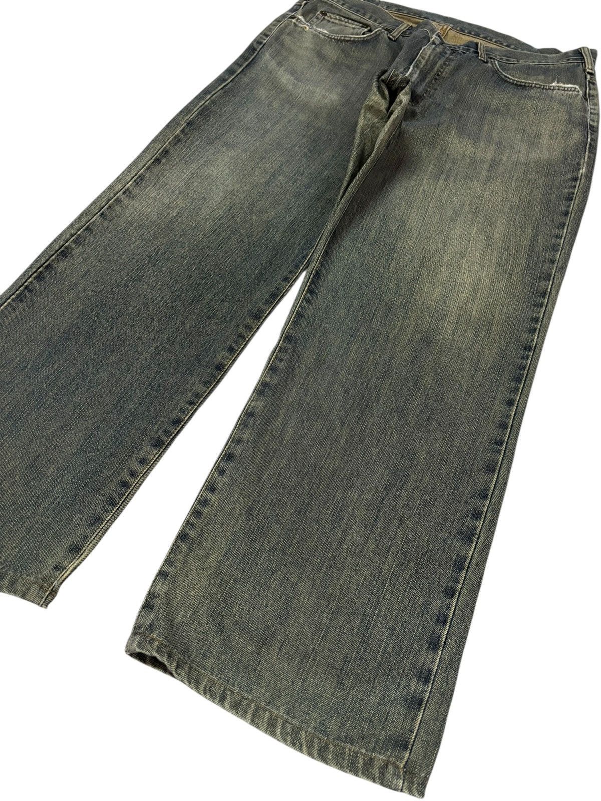 Edwin Vtg Edwin Japan 404 Distressed Jeans Size US 36 / EU 52 - 3 Thumbnail