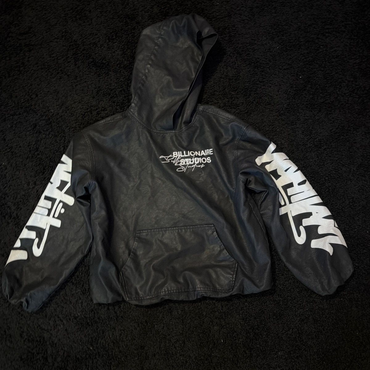 Billionaire Studios Billionaire studios leather hoodie Size US M / EU 48-50 / 2 - 1 Thumbnail