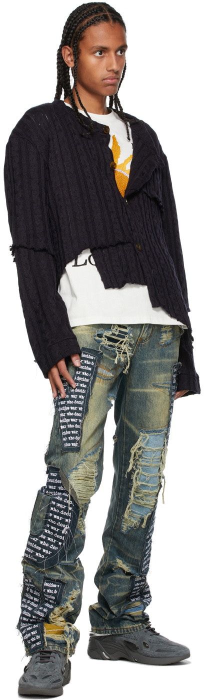 Who Decides War MRDR BRVDO Multilayer Cardigan Who Decides War Ev Bravado Size US XS / EU 42 / 0 - 3 Thumbnail