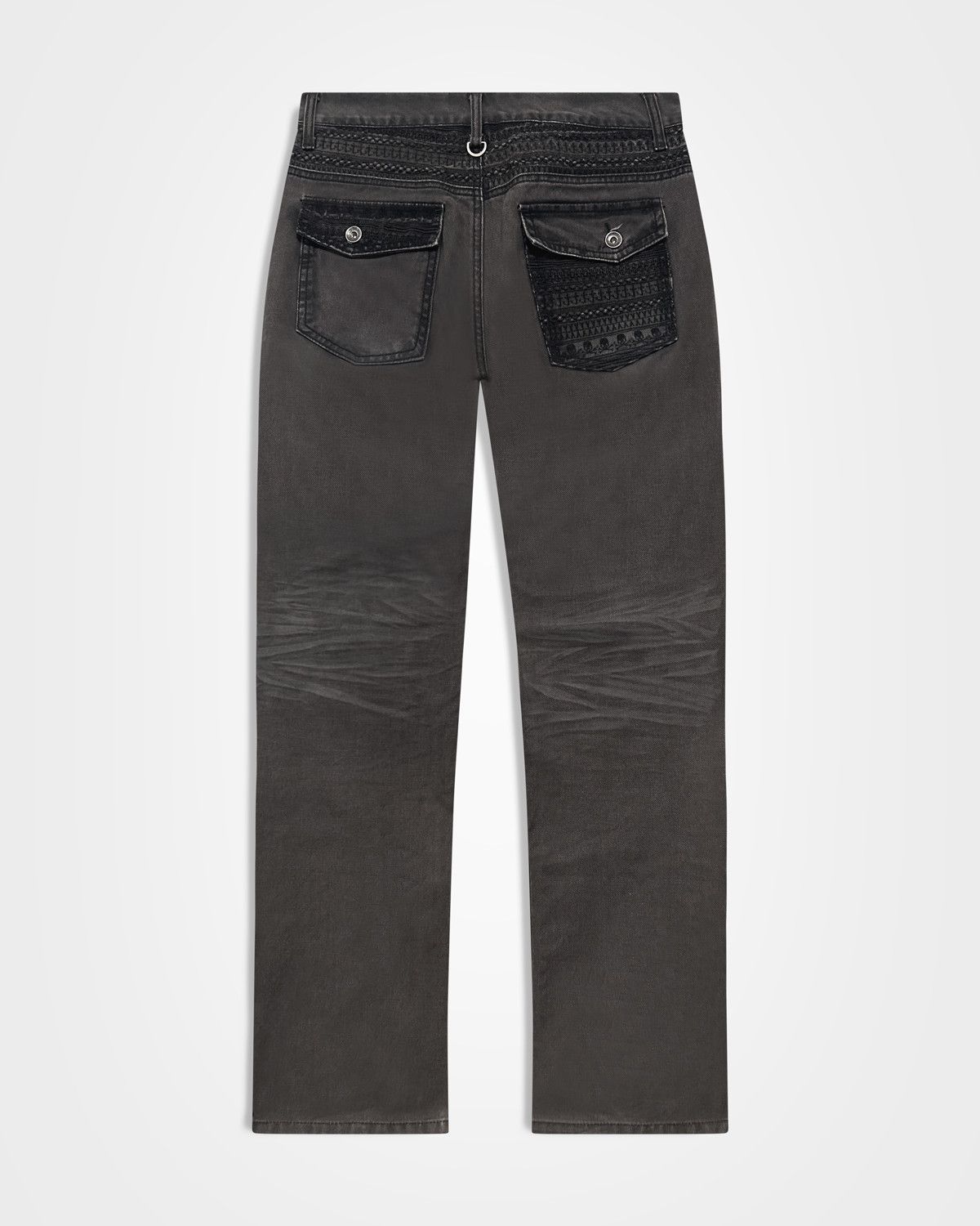 semanticdesign Semantic Design, Chemical Lace Mud-Wash Jeans Size US 32 / EU 48 - 2 Thumbnail