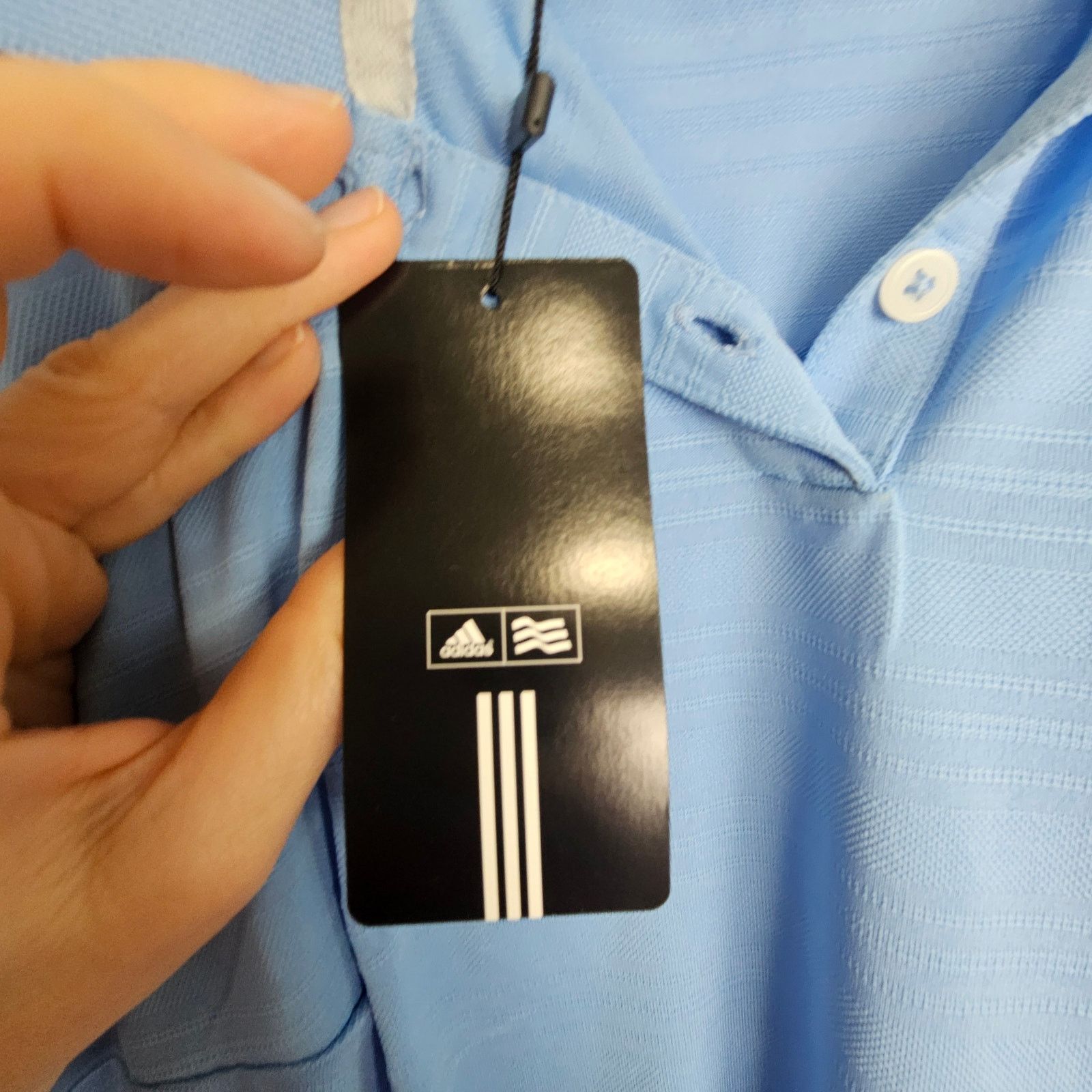 Adidas Adidas Womens Climalite Golf Polo Shirt Sz M Sporty Stretch Size M / US 6-8 / IT 42-44 - 6 Thumbnail