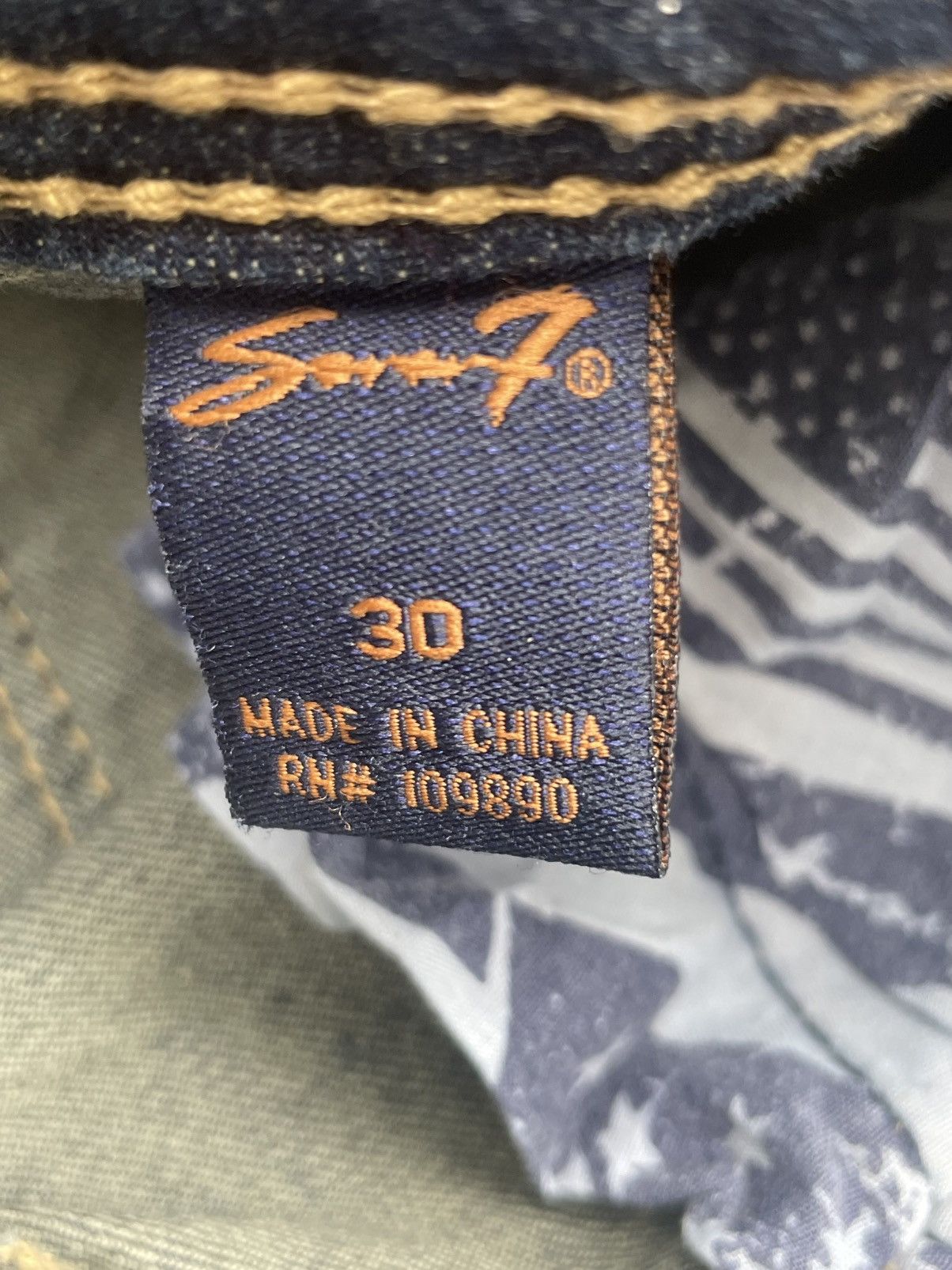 Designer × Seven 7 Seven 7 Flare Denim Size 33" - 16 Thumbnail