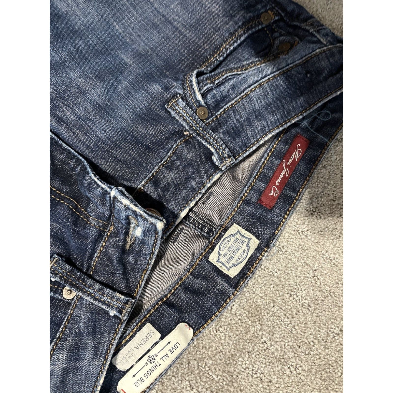 Mavi Mavi Jeans Women’s 28x30 Serena Low Rise Skinny Stretch Blue Denim Size 28" / US 6 / IT 42 - 5 Thumbnail