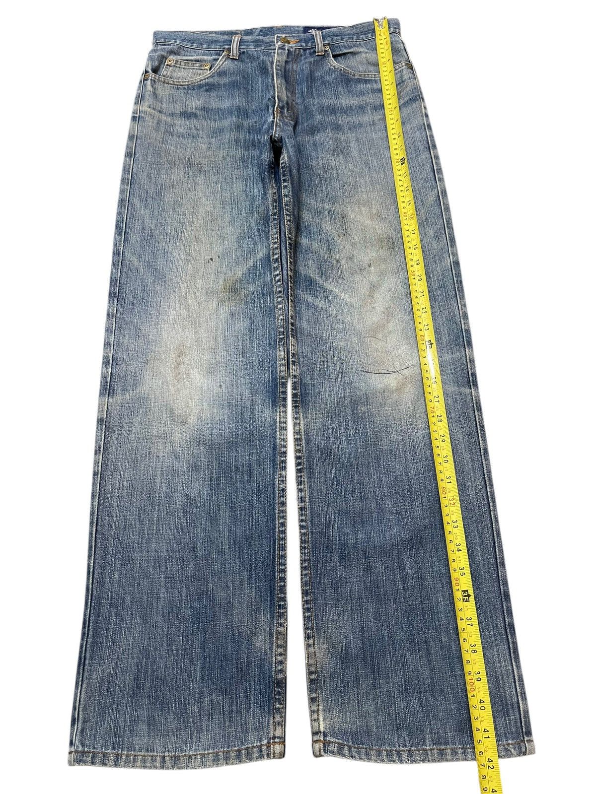 Eddie Bauer Vintage 90s Eddie Bauer Blue Faded Wash Wide Leg Baggy Jeans Size US 32 / EU 48 - 12 Thumbnail