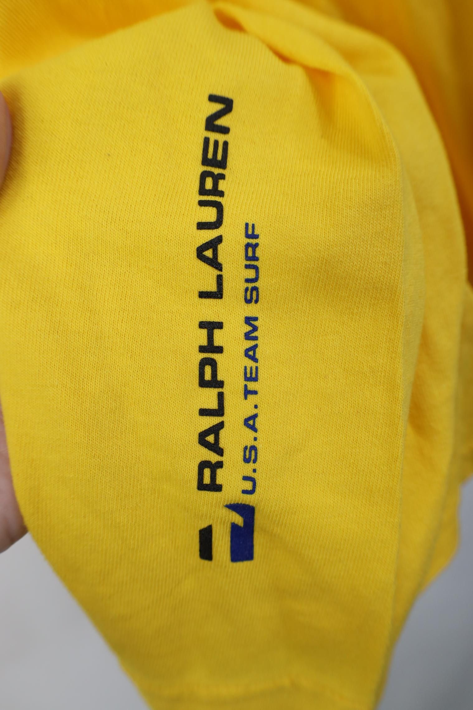 Polo Ralph Lauren Deadstock Vintage 90s Ralph Lauren Surf Short Sleeve T-Shirt Size US L / EU 52-54 / 3 - 11 Thumbnail