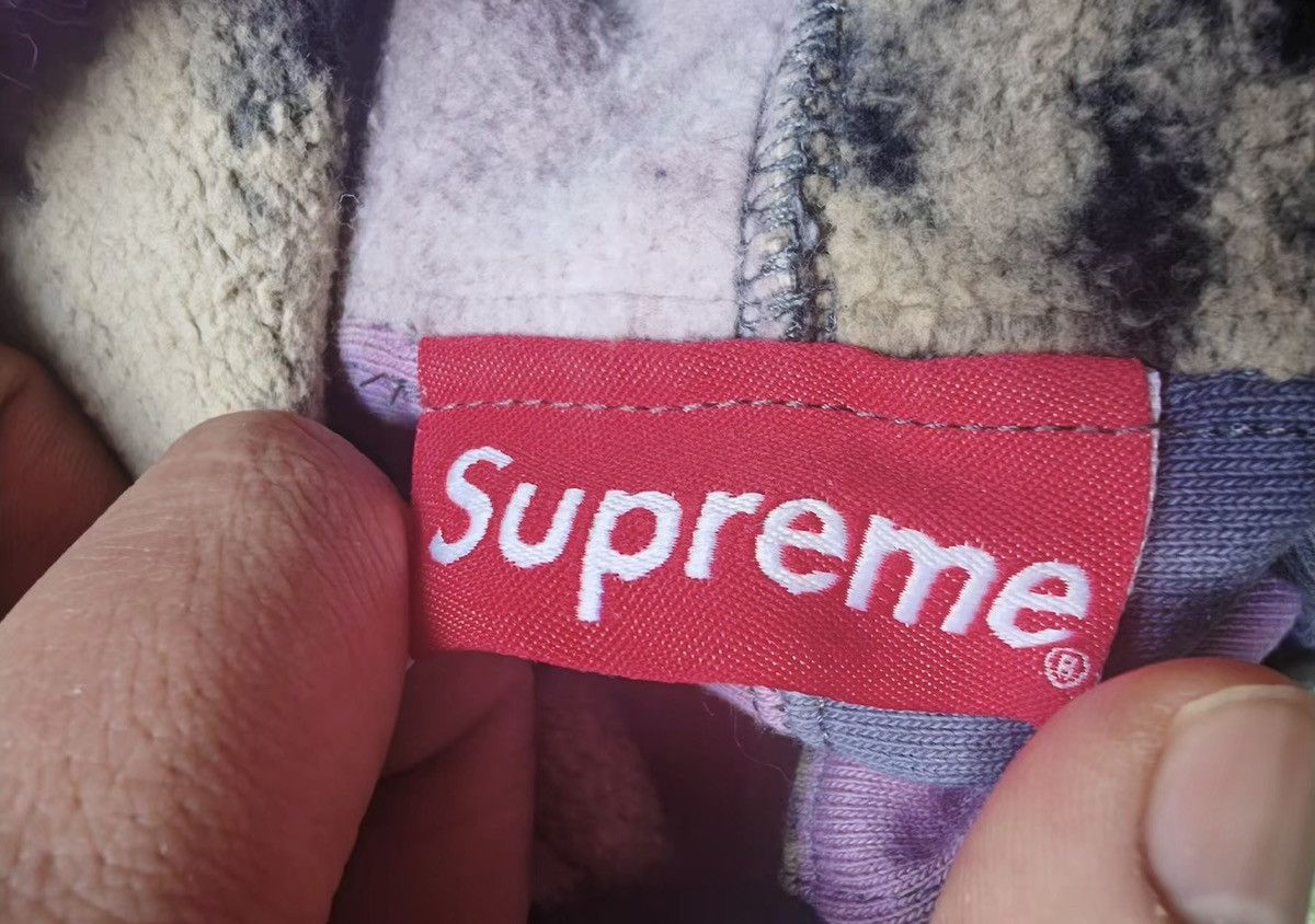 Supreme Supreme ss19 patchwork tie dye hoodie hooded sweatshirt Size US XL / EU 56 / 4 - 4 Thumbnail