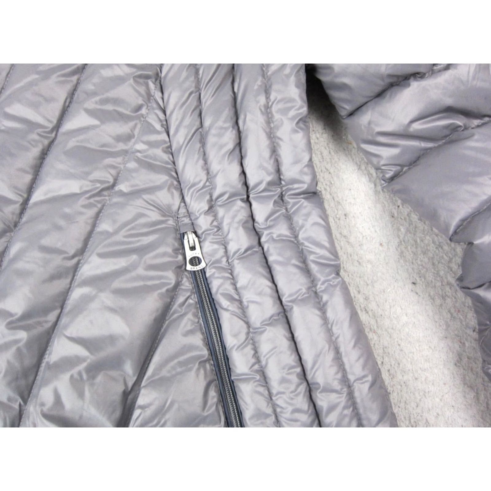 Lucky Brand Lucky Brand Jacket Womens XL Gray Duck Down Puffer Full Zip Hooded Size XL / US 12-14 / IT 48-50 - 3 Thumbnail