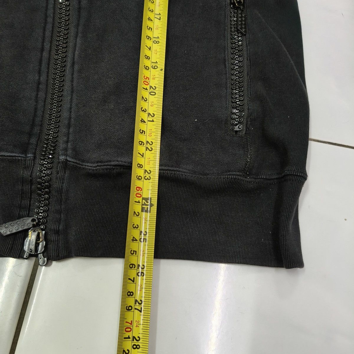 Japanese Brand Japanese 1piu1uguale3 Relax Small Logo Full Zip Hoodie Size US M / EU 48-50 / 2 - 20 Thumbnail