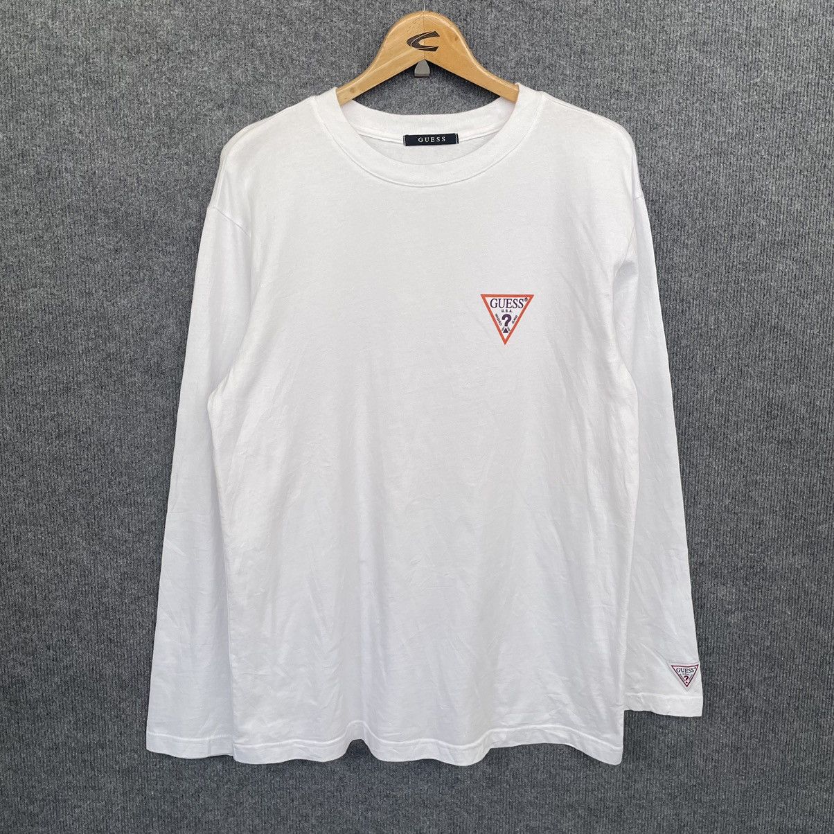 Guess Vintage Guess Big Logo Backhit L/S T Shirt Size US L / EU 52-54 / 3 - 6 Thumbnail