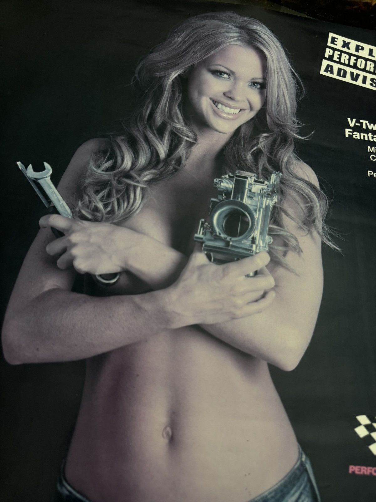 Japanese Brand Ikuni ‘Explicit Performance Advisory’ Sexy Pinup Girl Poster Size ONE SIZE - 11 Thumbnail