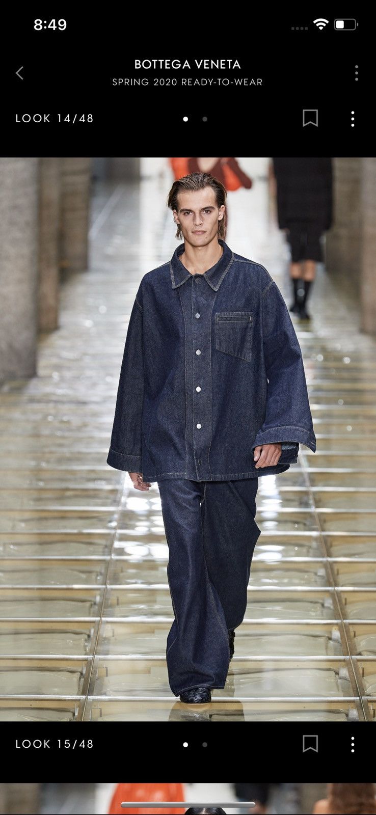 Bottega Veneta Bottega Veneta SS20 Denim Jacket Size US L / EU 52-54 / 3 - 1 Thumbnail