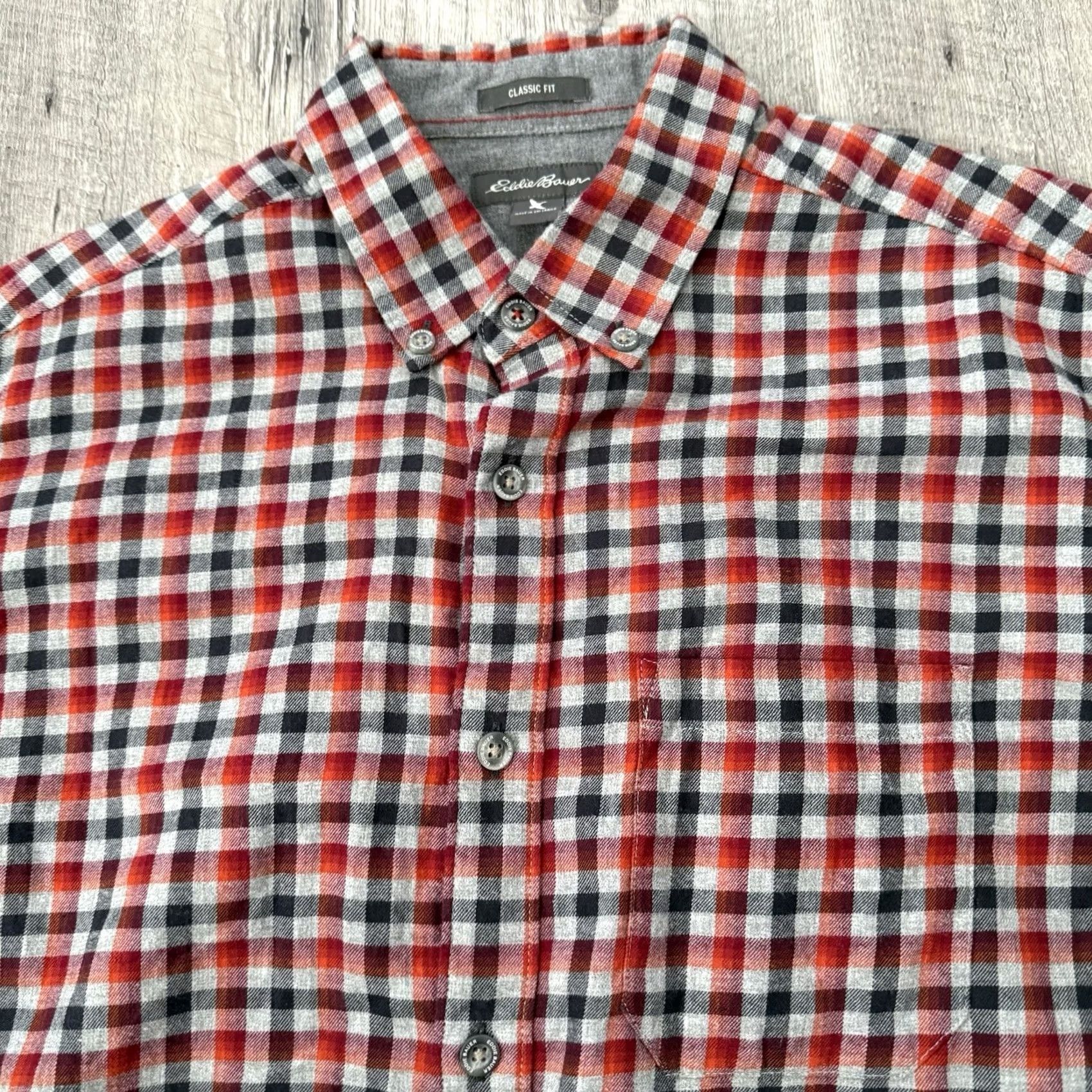 Eddie Bauer Eddie Bauer Shirt Mens Medium Plaid Classic Fit Flannel Check Lightweight Size US M / EU 48-50 / 2 - 6 Thumbnail