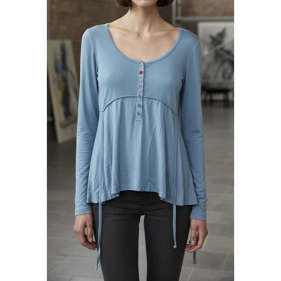 Cop Copine The Cop Copine Neutral Long Laces Top Size ONE SIZE - 1 Thumbnail