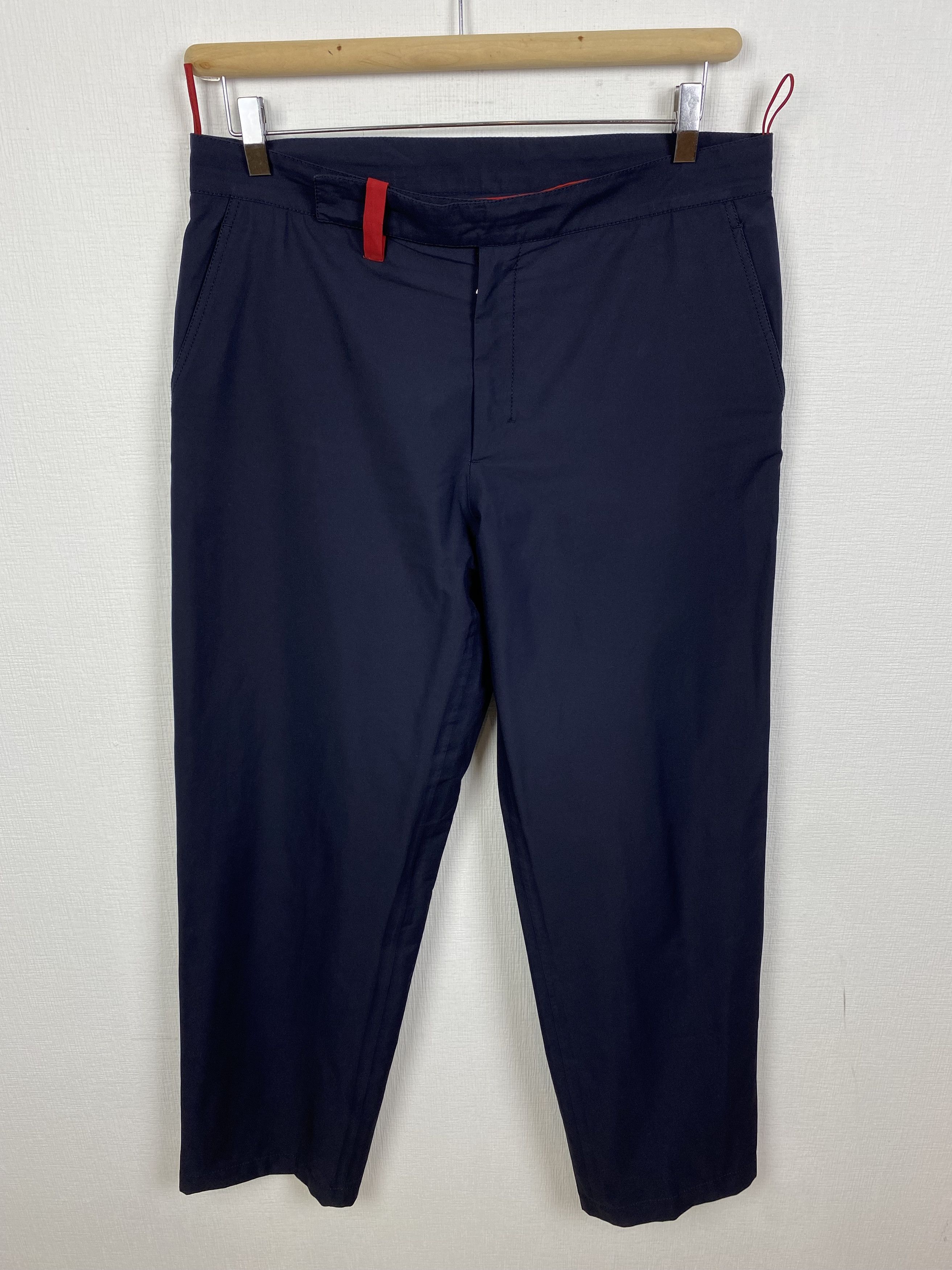 Goretex × Prada × Vintage Prada Nylon GORE-TEX Pants Men Navy size 50 Size US 34 / EU 50 - 1 Thumbnail