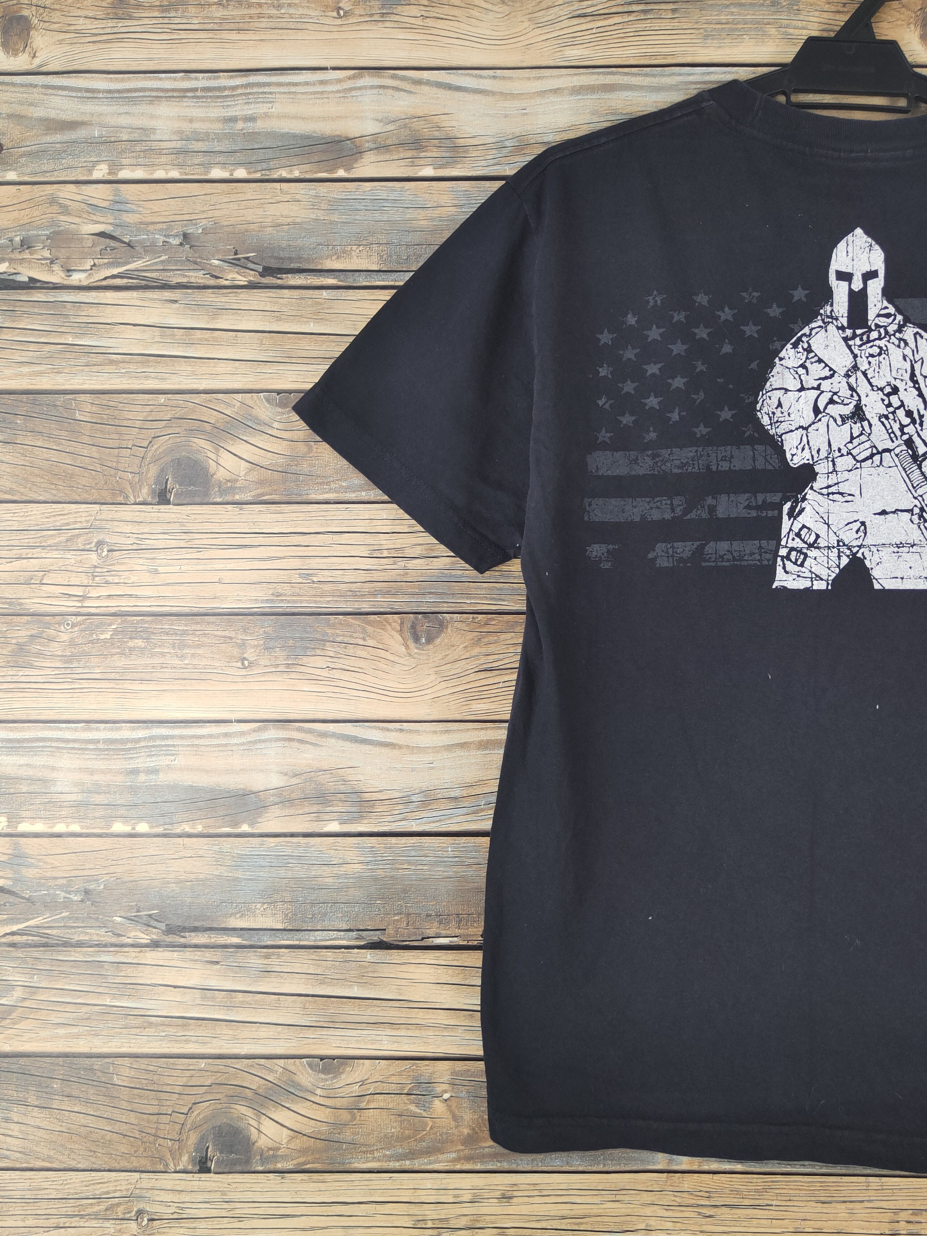 Vintage War usa Black Short Sleeve T-shirt #1804 Size US M / EU 48-50 / 2 - 11 Thumbnail