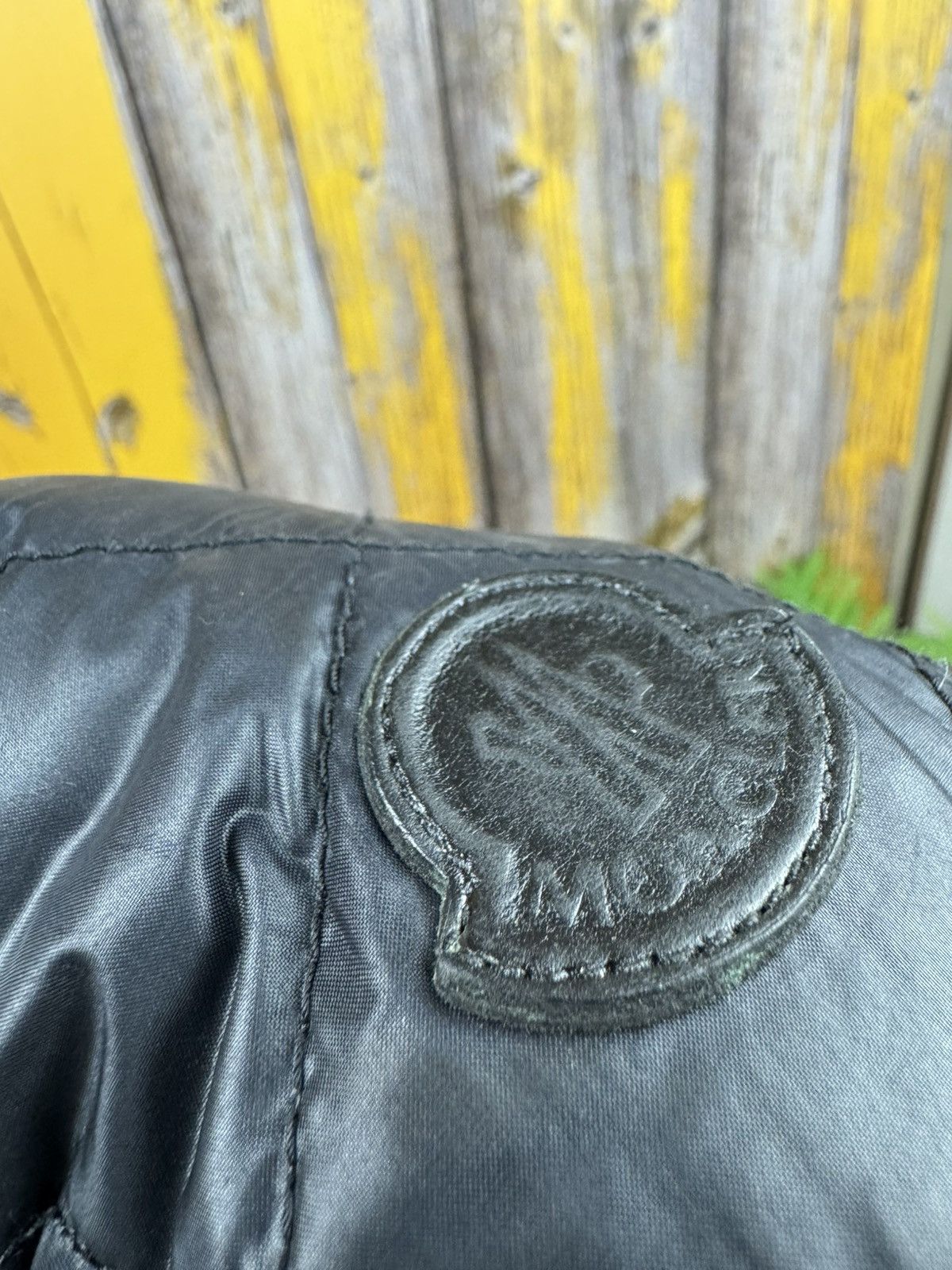 Moncler Moncler Aristide Down Puffer Biker Bomber Jacket Vintage Size US L / EU 52-54 / 3 - 10 Thumbnail