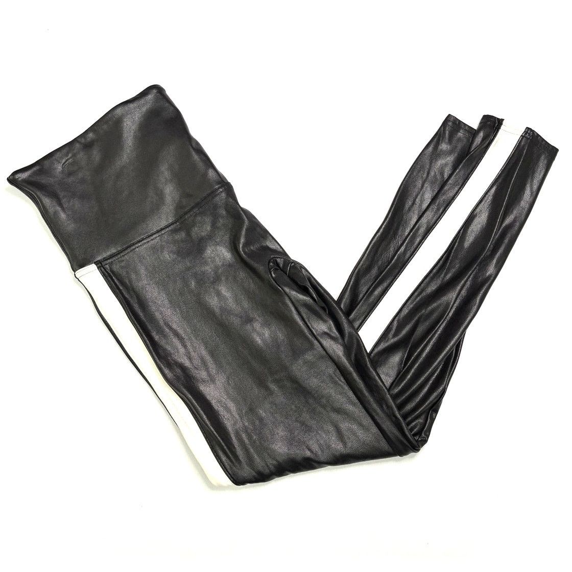 Spanx Size 1X | NEW Spanx Faux Leather Tummy Control Leggings Size 40" / US 18 - 5 Thumbnail