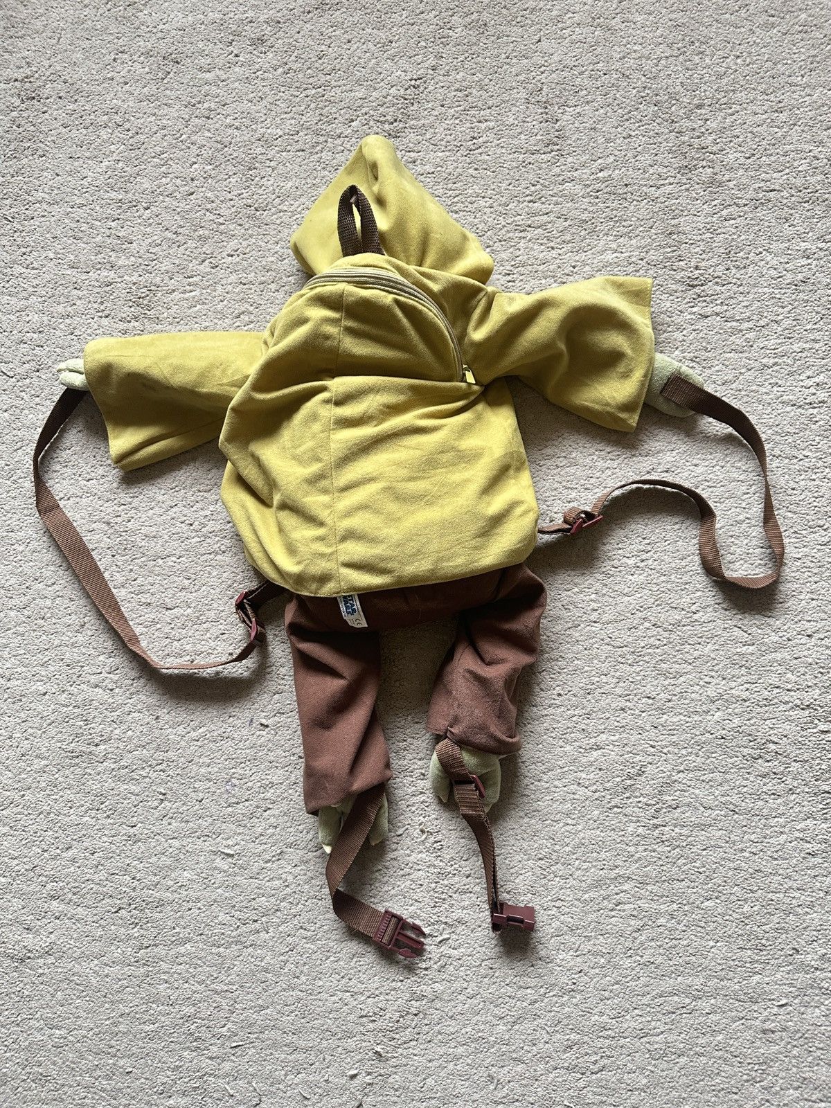 Star Wars 1990s Star Wars Yoda Plush & Playful Backpack Size ONE SIZE - 6 Thumbnail