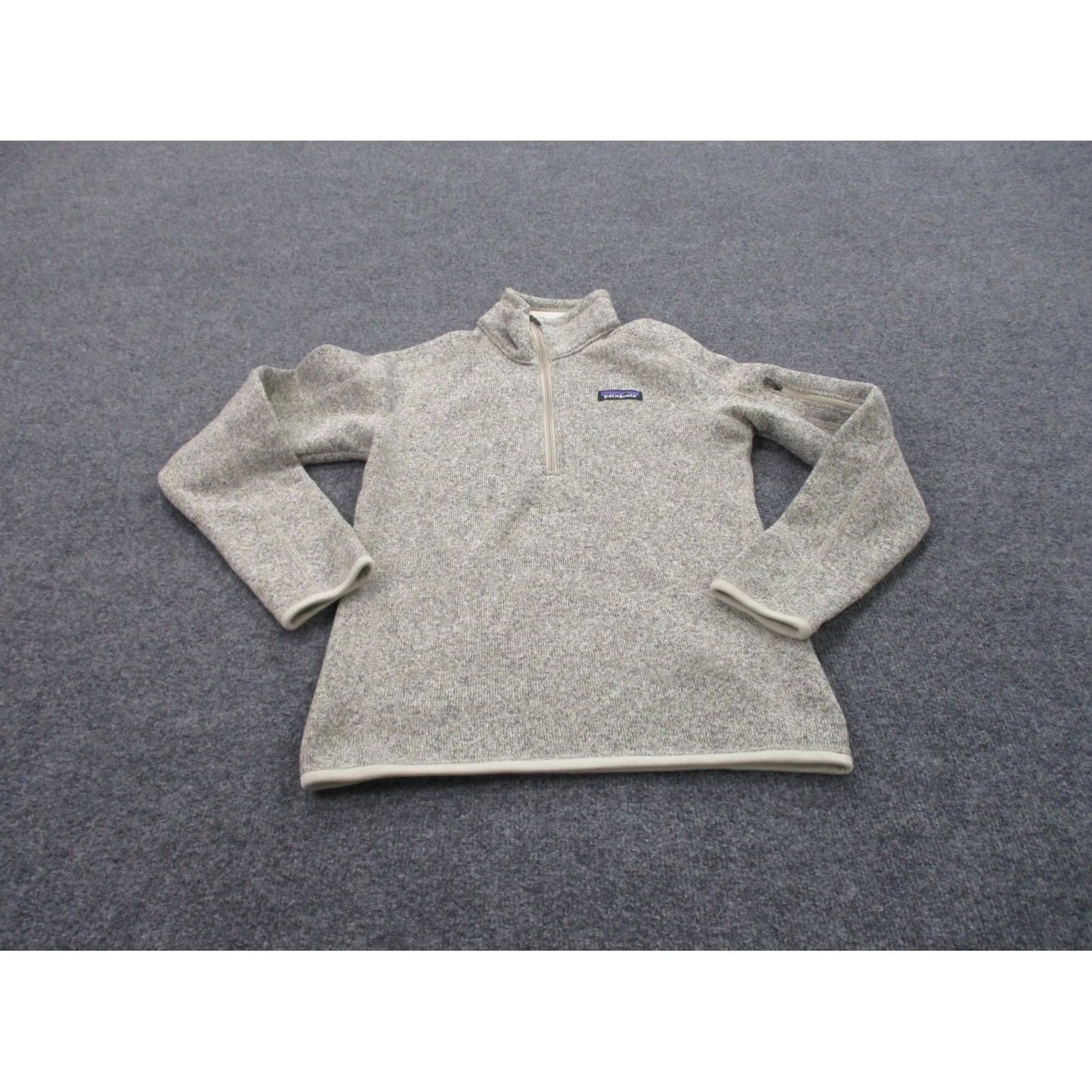 Patagonia Patagonia Women Better Sweater Fleece Jacket XS Beige Outdoor Pullover Size XS / US 0-2 / IT 36-38 - 2 Thumbnail