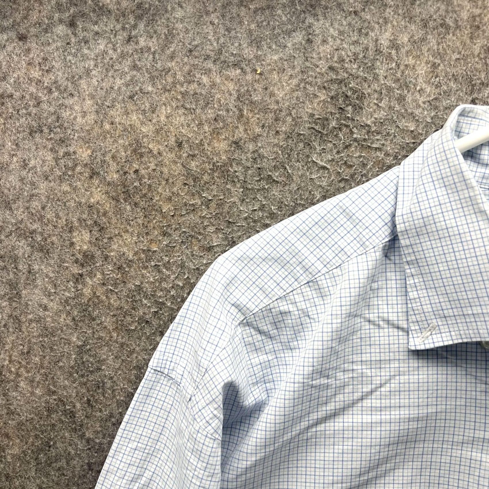 Vineyard Vines VINEYARD VINES Shirt Mens XL Blue Check Murray Long Sleeve Button Front Casual Size US XL / EU 56 / 4 - 6 Thumbnail